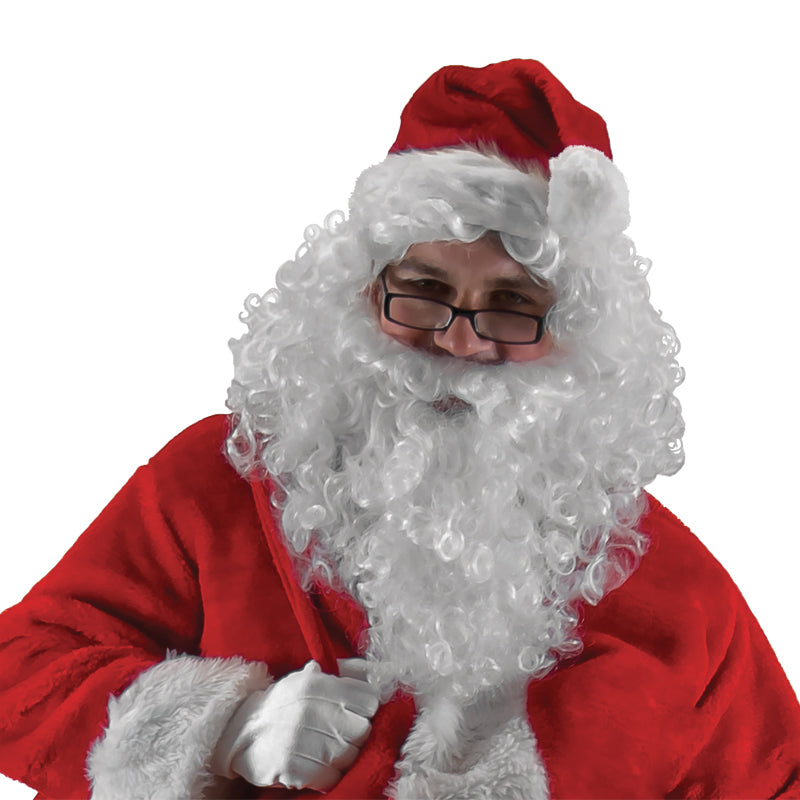 Santa Claus Beard Deluxe Theatrical Quality 1822