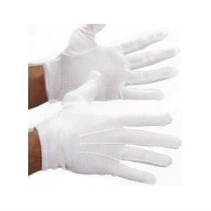 Parade Gloves White Stitched  w/ SNAPS Adult PAIR 5020-5024