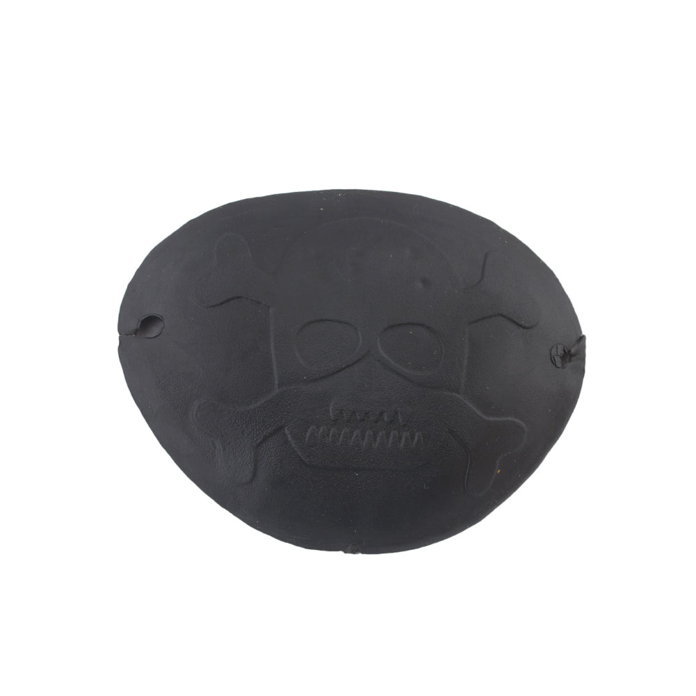 12 PACK Plastic Pirate Eye Patch with Skull WS1617D