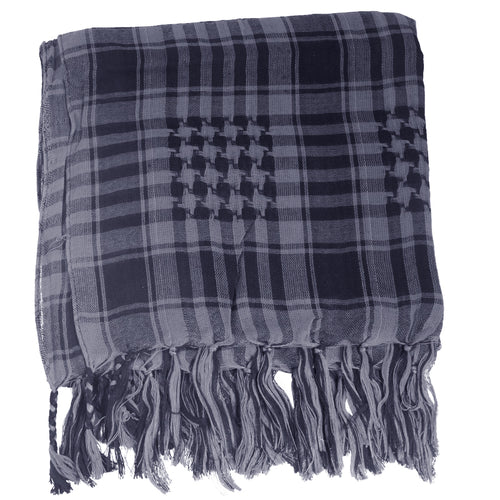 Black And Grey Arab Shemagh Houndstooth Scarf  12 PACK 2073