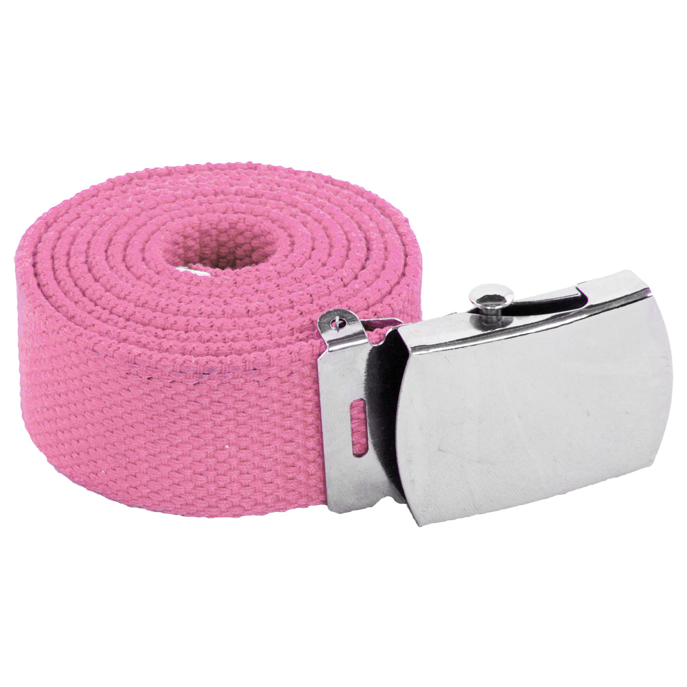 Light Pink Canvas Adjustable Belt Adjusts to 44-46" Size 2214
