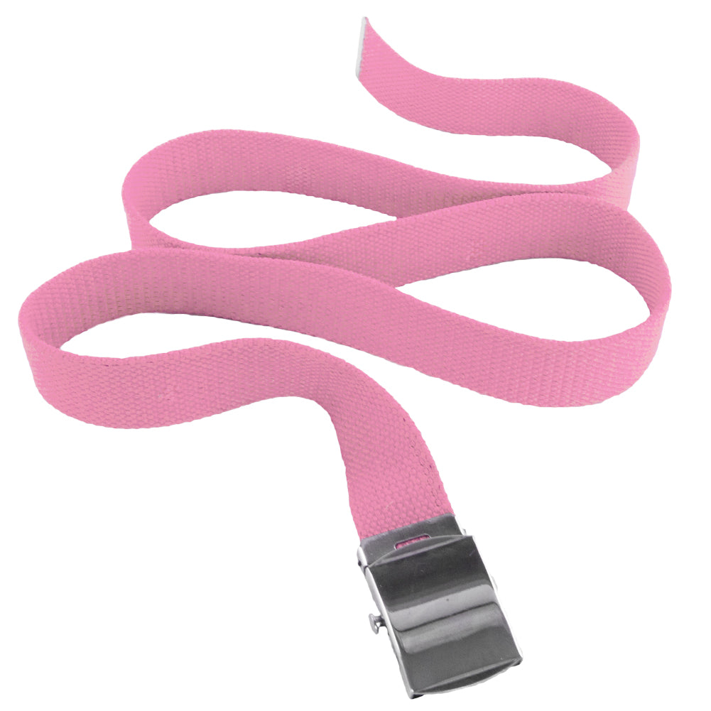 Light Pink Canvas Adjustable Belt Adjusts to 44-46" Size 2214