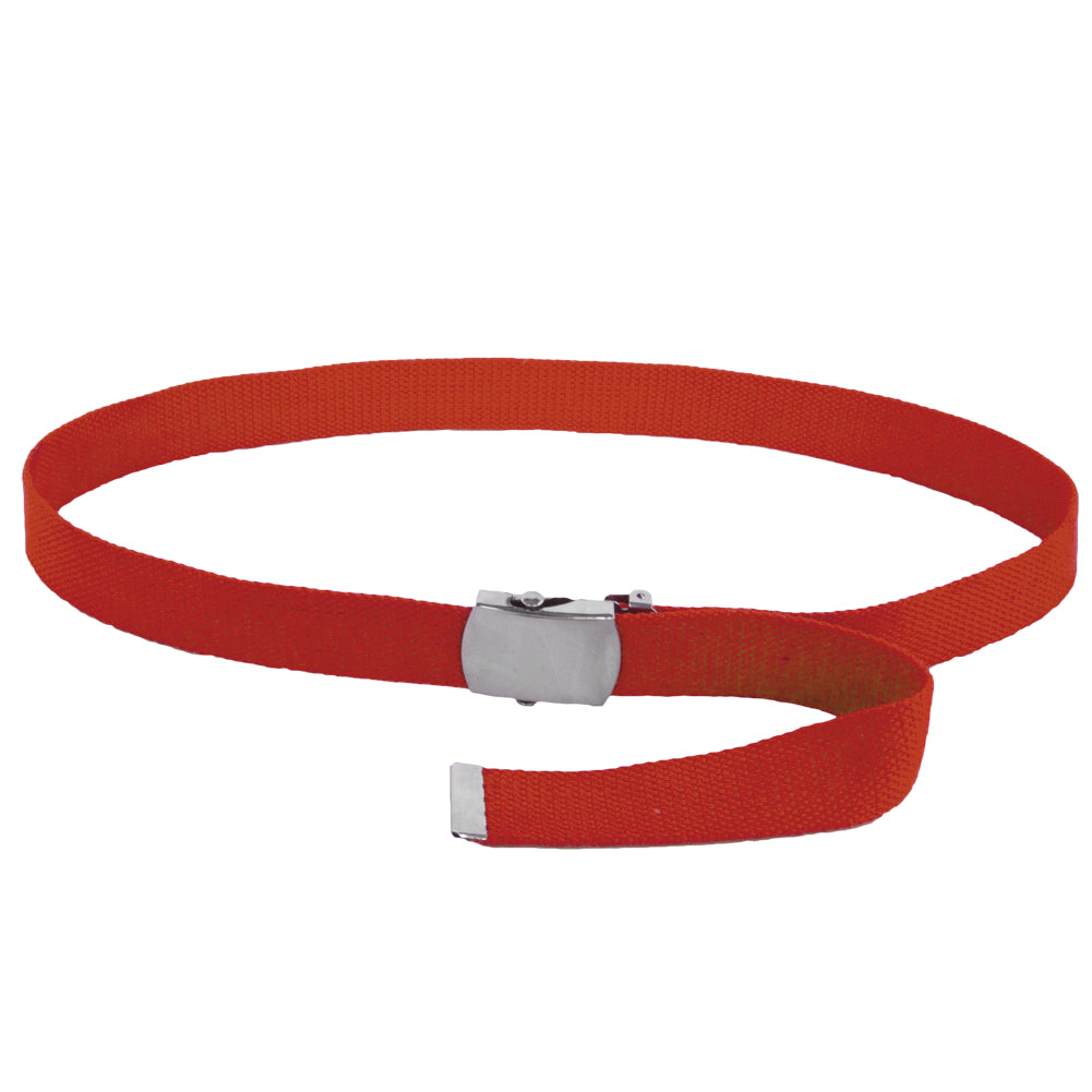 Red Canvas Adjustable Belt Adjusts to 44-46" Size 2220