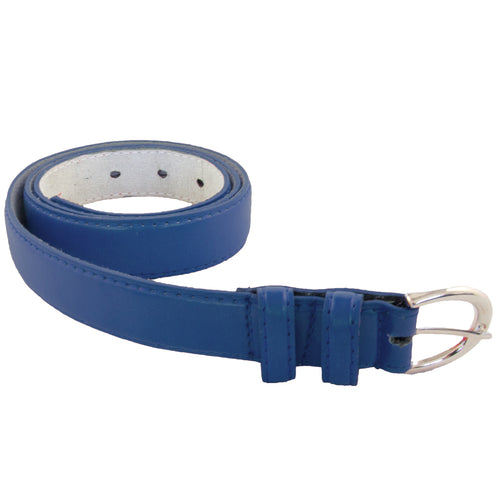 12 PACK Navy Blue 1 Inch Skinny Belts Mix Sizes 2564A