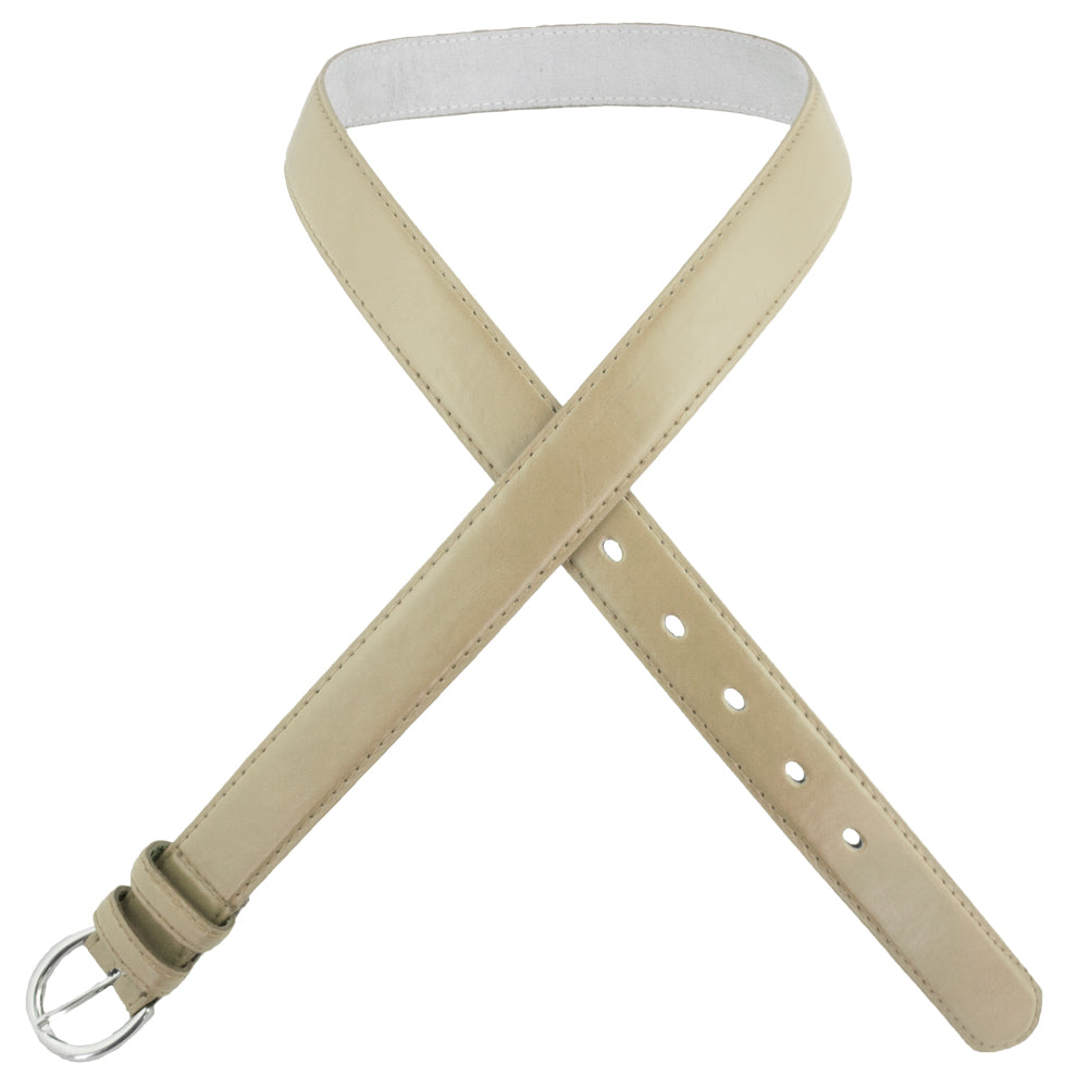 12 PACK Tan 1 Inch Skinny Belts Mix Sizes 2612AT