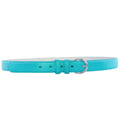 Skinny Belts 1" Turquiose Blue Mix Sizes 12 PACK 2620A
