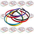 80's Headbands Mix Colors  Bulk Headbands 144 PC 6670D