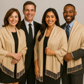 Camel Pashmina Scarf Shawl 100% Fine Wool Mix 12 PACK 28" x 78"