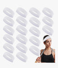 Bulk Team Headbands White 6667