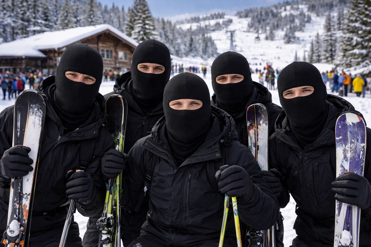 One Hole Ski Mask - 10+ COLORS 3059ALL