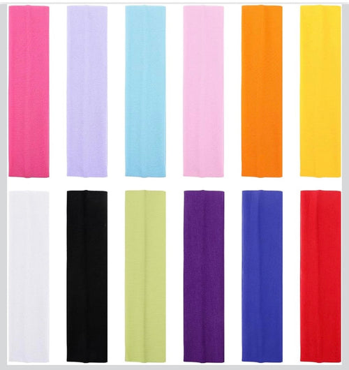 Athletic Headbands Bulk | Wholesale Headbands | Standard Mixed Pack 3069