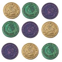 Bulk Mardi Gras Coins | Wholesale Mardi Gras Coins | 144 PACK | 9228