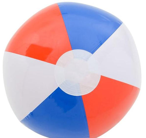 BEACH BALLS PATRIOTIC 12 PACK 12" STANDARD SIZE 3377D