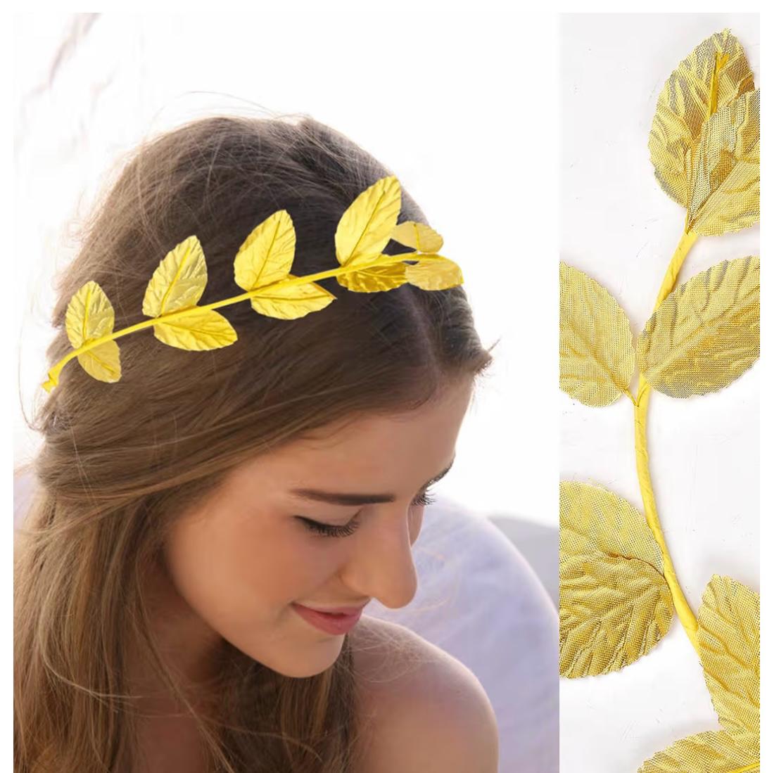Gold Laurel Roman Headband 24 PACK 1709