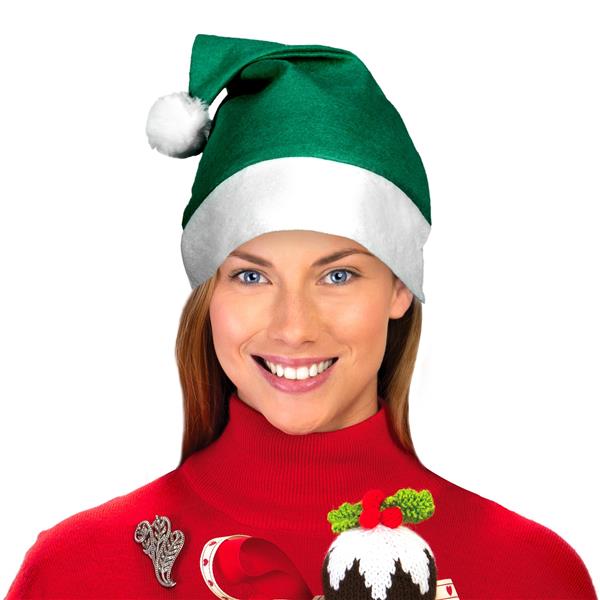 Purple Santa Hats Bulk Classic Felt 12 PACK 22.5" Standard Adult SIze 1512P