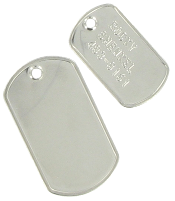 Army Dog Tags 6502