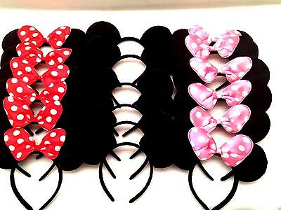 Pink Minnie Ears | Sequin Minnie Mouse Ears | 15003PI