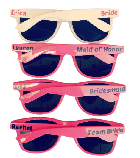 Nautical Custom Sunglasses |  Nautical Party Sunglasses |(Fonts in Picture Gallery)