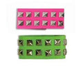 Pink Wristband Neon Studded 6510