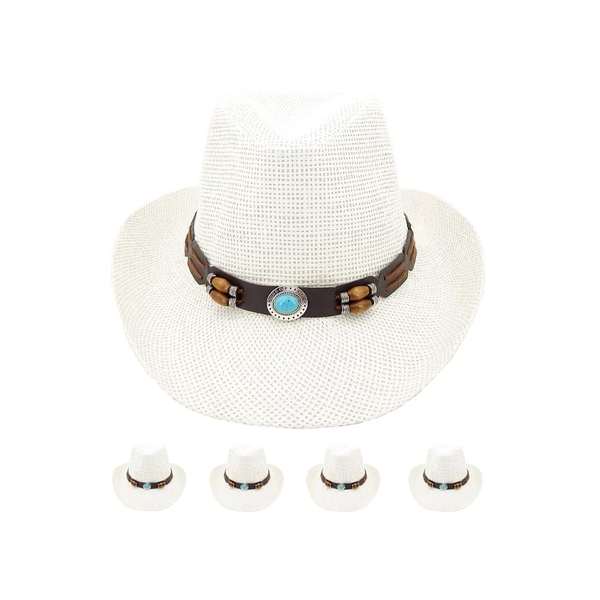 Blue Cowboy Hats Bulk |  Adult 12 PACK 1480BLU UNISEX